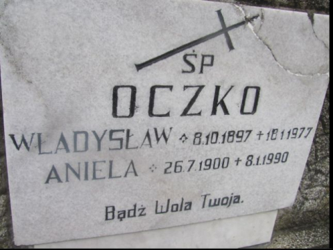 Oczko Władysław - grób